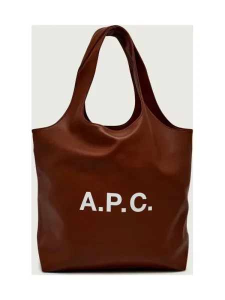 Táska A.P.C. Tote Ninon Hazelnut Universal barna