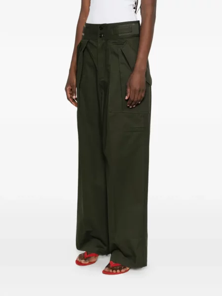 Pantaloni cargo The Frankie Shop verde