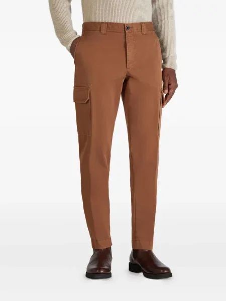 Pantaloni cargo Slowear maro