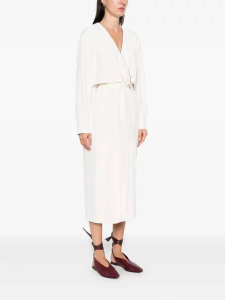 Rochie Brunello Cucinelli plic alb