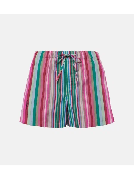 Szorty Valentino w paski popelinowe