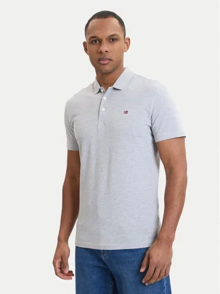 Napapijri Polo Ealis szary