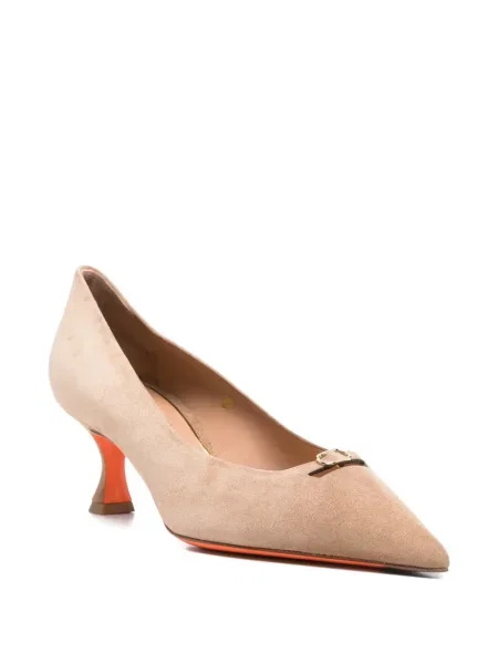 Pantofi cu toc Santoni cu cataramă