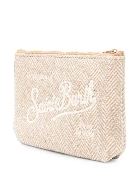 Geantă plic Mc2 Saint Barth cu model herringbone