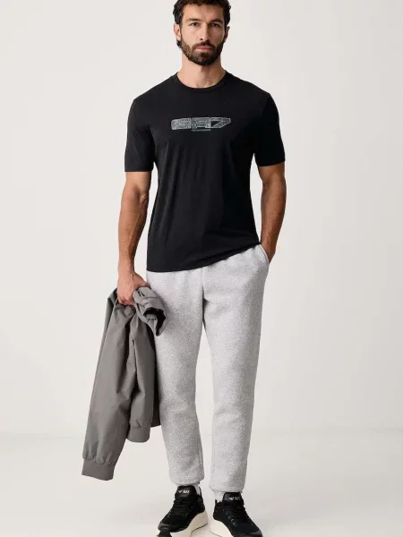 Emporio Armani tričko pánske čierna