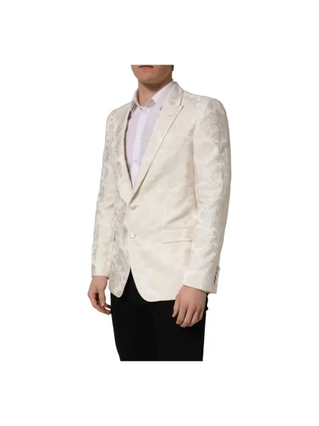 Garnitur Dolce And Gabbana w kwiatki beżowy
