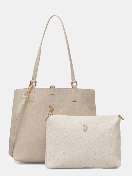 Rucsac U.s. Polo Assn. din piele bej
