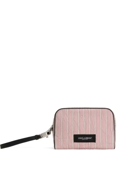 Material textil geantă Dolce & Gabbana roz