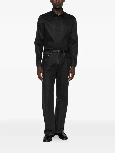 Lung cămașă Emporio Armani negru