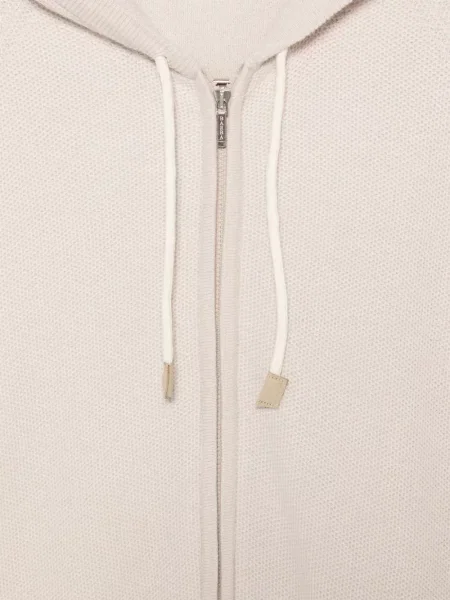 Cardigan Barba tricotate cu glugă