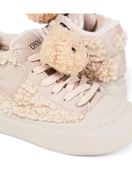 Gyerek sneaker Monnalisa bézs