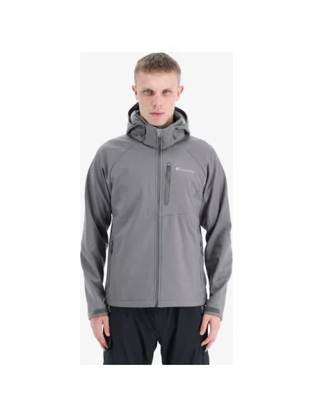 Kurtka Columbia Cascade Ridge III Softshell Cień S szary