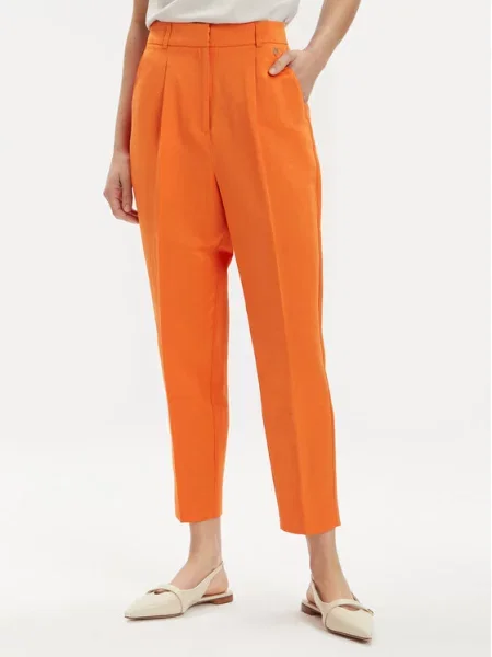 Tamaris Apparel Chinosy Comiso pomarańczowy