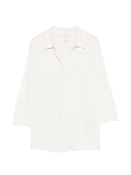 Kołnierzykowy koszula Majestic Filatures