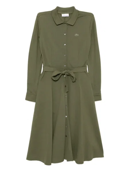 Rochie Lacoste de costum verde