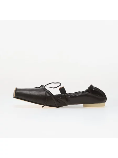 Maison Margiela balerini din piele negru