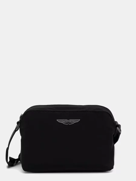 BOSS geantă mică pentru bărbați BOSS x Aston Martin negru