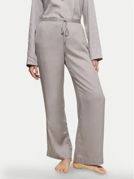 Triumph Pantaloni pijama Silky Sensuality gri