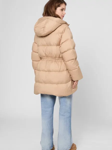 Пуховик Prpy бежевий