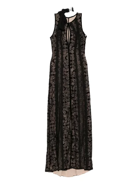 Rochie Saiid Kobeisy din dantelă negru