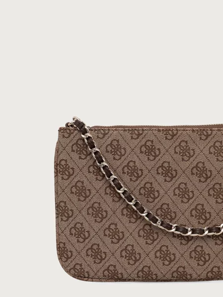 Кожаная косметичка Guess
