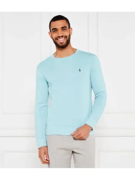 Tricou mânecă lungă Polo Ralph Lauren albastru
