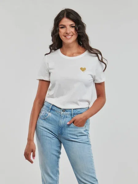ONLY Tricou Kita alb