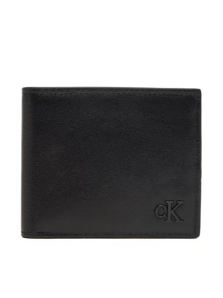 Calvin Klein portfel skórzany czarny