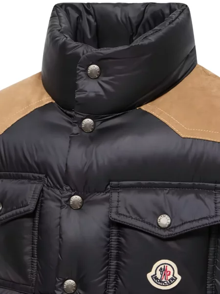 Kamizelka dziecięca Moncler Enfant niebieska