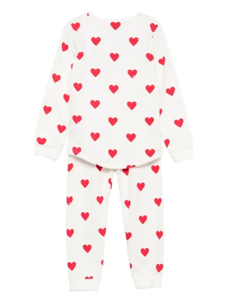 Spodnie dziecięce Petit Bateau białe
