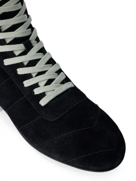 Matlasat sneakerși Rick Owens negru
