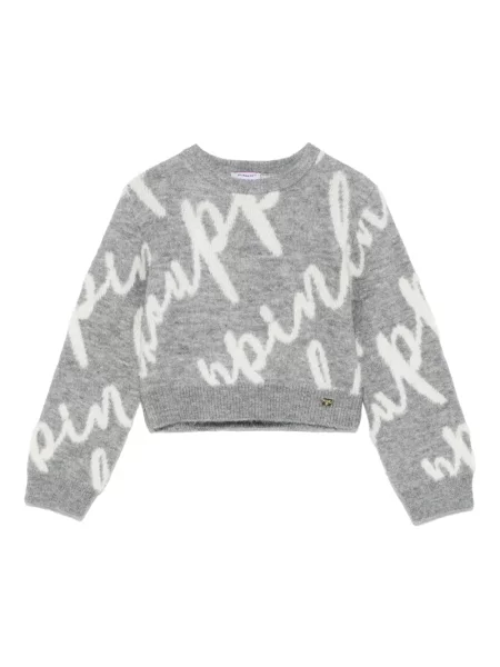 Sweter dziecięcy Pinko szary