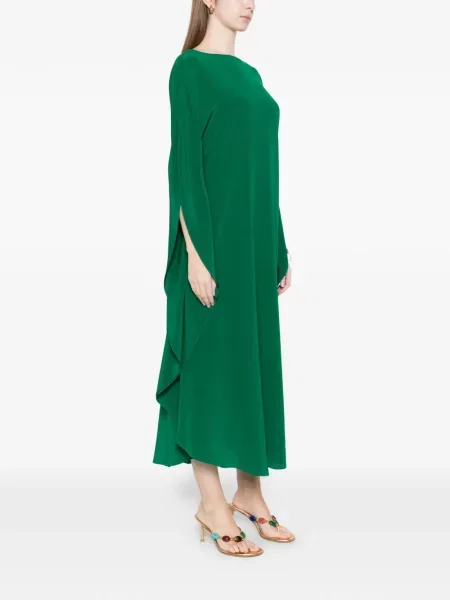 Odgovarati midi haljina Gianluca Capannolo iznad koljena zelena