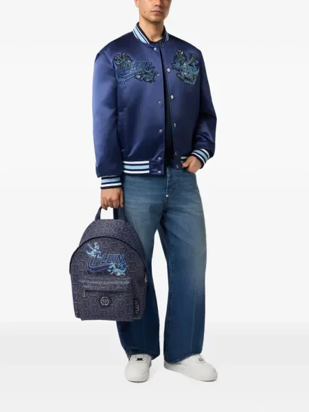 Rucsac Philipp Plein albastru