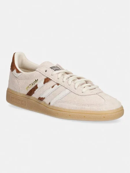 Adidas Originals Handball Spezial sneakers pentru femei din piele întoarsă bej