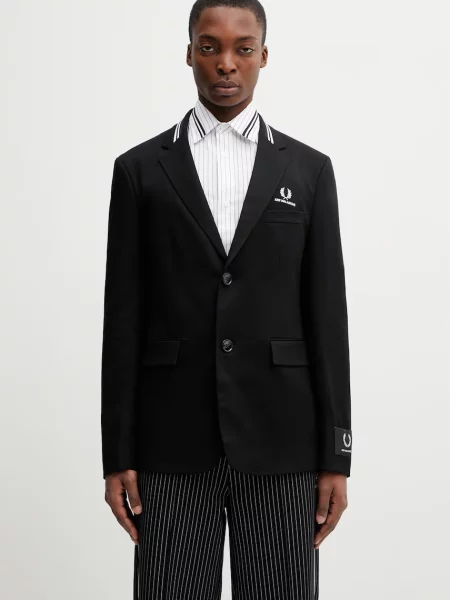 Fred Perry sako pánske x Kris Van Assche čierna