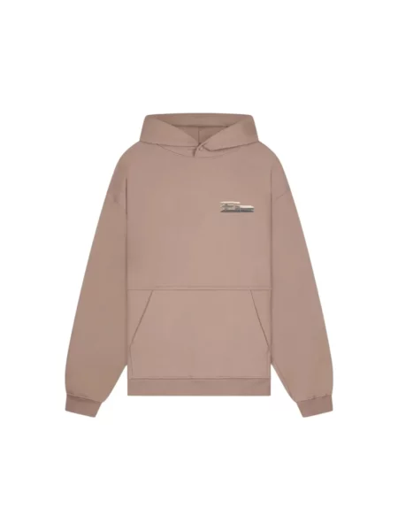 Bluza z kapturem Filling Pieces z kapturem brązowa