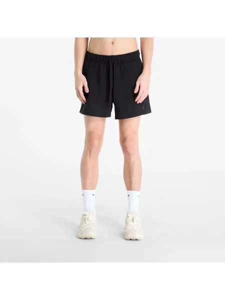 Къс хавлиени шорти New Balance черно