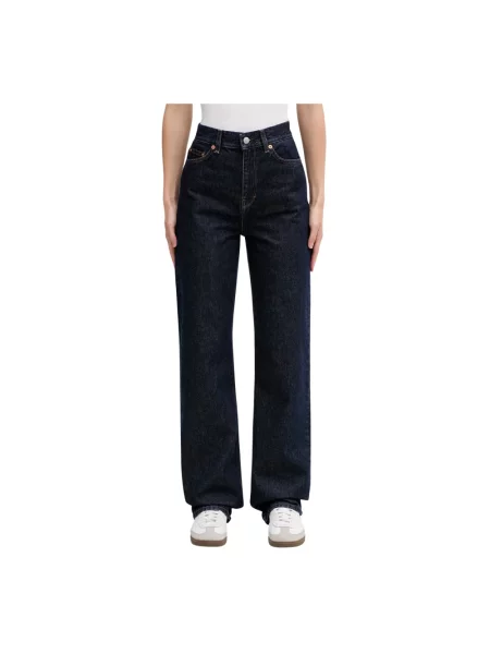 Sporty & Rich jeansy straight niebieskie