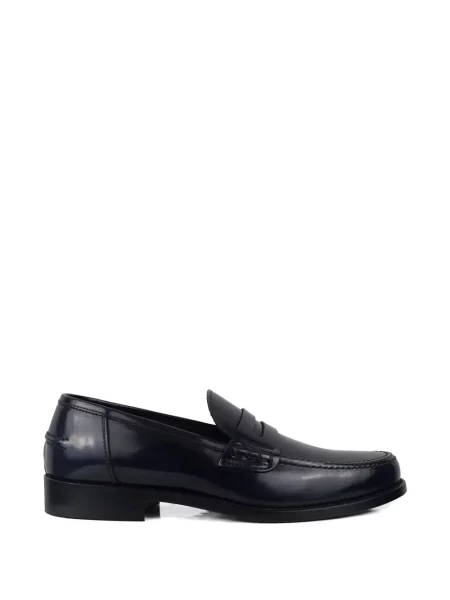 Pantofi loafer Alberto Fasciani din piele albastru