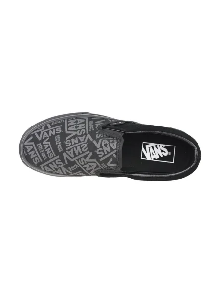 Pantofi Vans cu platformă slip-on clasici gri
