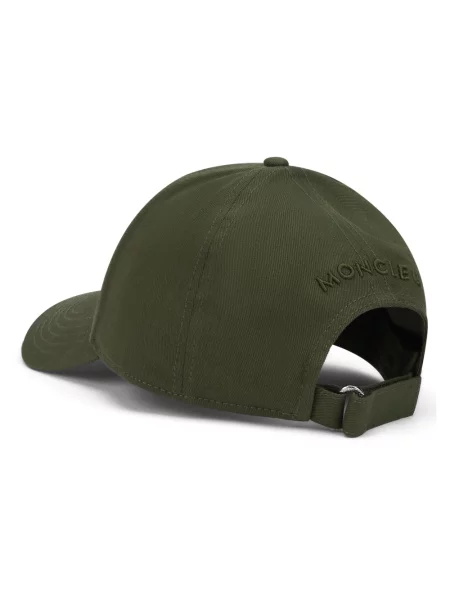 Czapka z daszkiem Moncler zielona