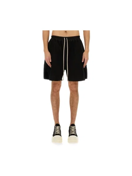 Długie szorty Rick Owens czarne
