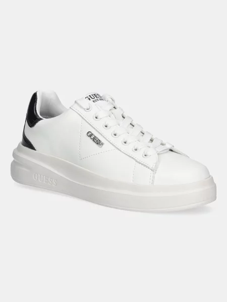 Pantofi Guess din piele alb