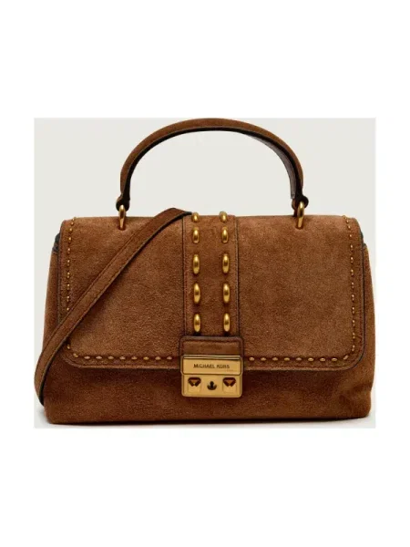 Geanta de piele Michael Kors din piele maro