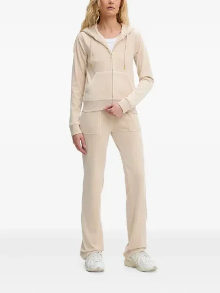 Pantaloni Juicy Couture din velur