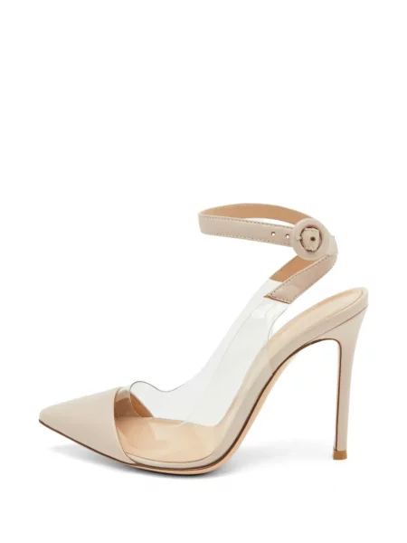 Pantofi cu toc Gianvito Rossi alb