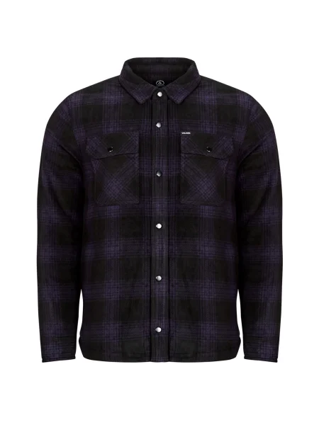 Hanorac din fleece Volcom din fleece violet