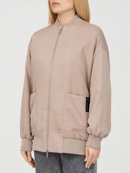 Бомбер Armani Exchange бежевий