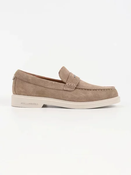 Pantofi loafer Karl Lagerfeld gri
